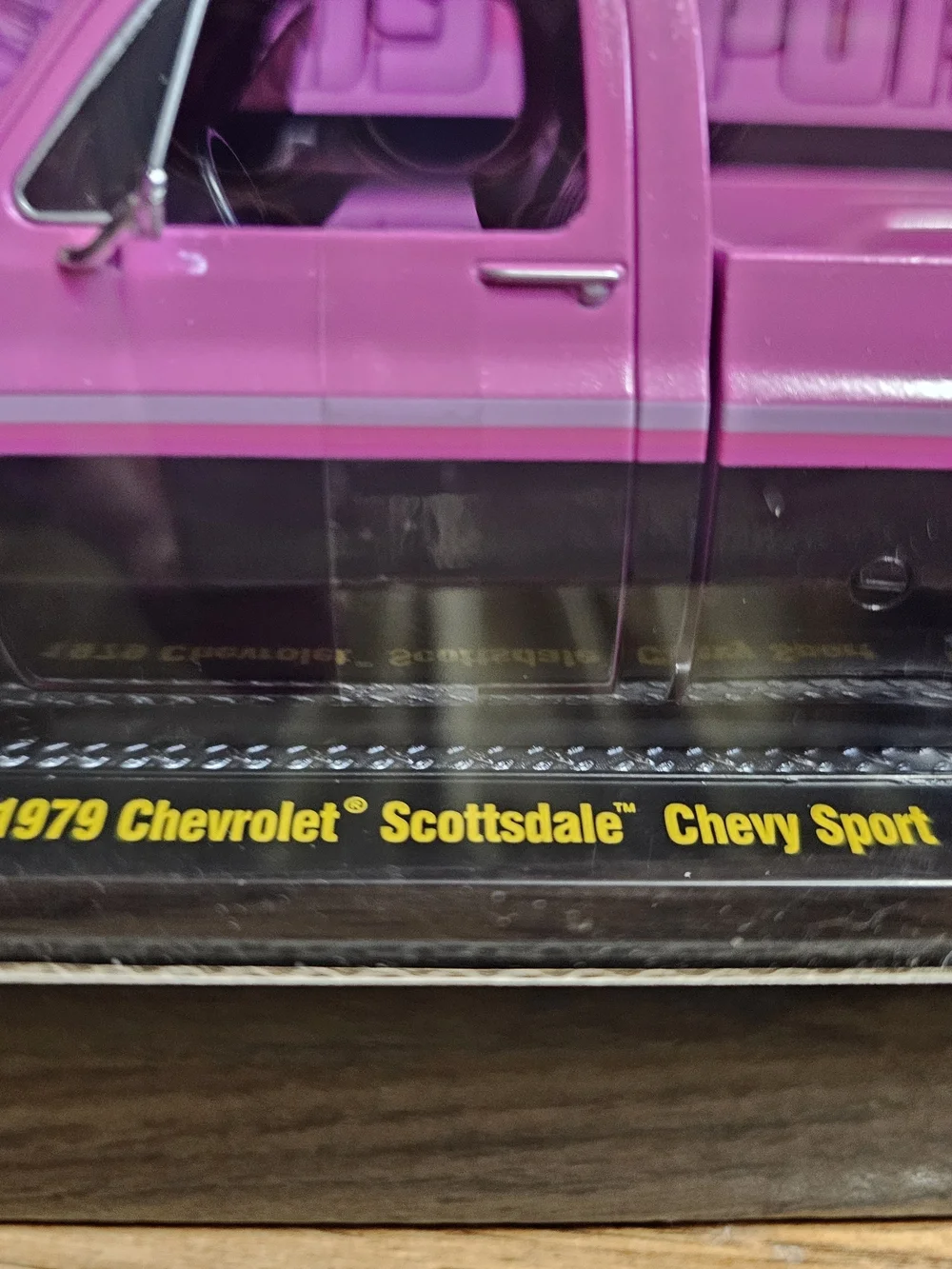 M2 Machines 1979 Chevrolet Scottsdale Chevy Sport Pink Die-Cast Truck